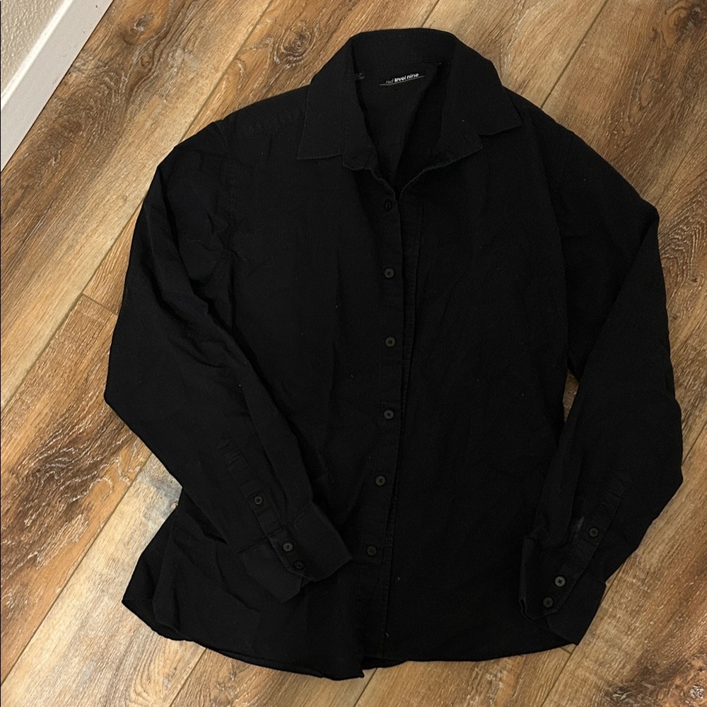 Men's Classic Black Shirt Jacket